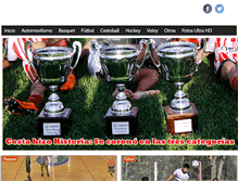 Tablet Screenshot of pampadeportiva.com